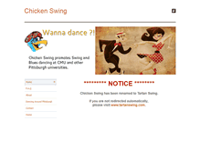 Tablet Screenshot of chickenswing.com